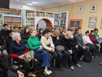 Открытая лекция в библиотеке Левобережья 8
